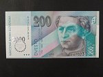 chybotisk - 200 Sk 1.8.1995 s. A (2000), přítisk Bi-milénium, velký posun ořezu, Pi. 37