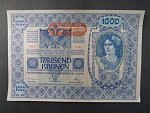 1000 K 2.11.1918 II.vydání s přetiskem 