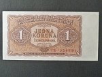 1 Kčs 1953 série VK, tiskárna STC Praha