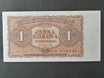 1 Kčs 1953 série GD, tiskárna STC Praha
