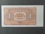 1 Kčs 1953 série JN, tiskárna STC Praha