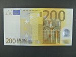 200 Euro 2002 s.X, Německo, podpis Willema F. Duisenberga, R006 tiskárna Bundesdruckerei, Německo