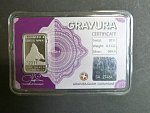 Švýcarsko - Investiční stříbrná cihla 2011 1/2 Oz, Ag 999,9