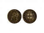 Itálie, Vittorio Emanuele II. - 20 Lire 1877