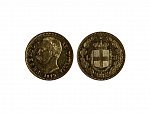 Itálie, Umberto I. - 20 Lire 1879, škr.