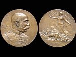 Rakousko (Austria). Bronzová pamětní medaile na FJ.I., sign. A.Hartig, průměr 50 mm