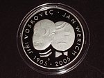 200 Kč 2005 100.výročí narození J.Wericha a J.Voskovce
