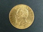 Itálie, Vittorio Emanuele II. - 20 Lire 1865
