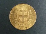Itálie, Vittorio Emanuele II. - 20 Lire 1865