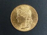Švýcarsko - 20 Frank 1896 B, 6,451g, Au 0.900