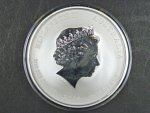 2 Dollars - 2 Oz (62,2700g)  Ag - Rok koně 2014, kvalita proof, Ag 999/1000, etue