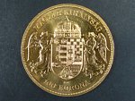 100 Korun 1908 K.B. uherská - novoražba