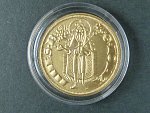 2006, Česká mincovna, zlatá medaile Florén Jana Lucemburského., Au 0,986, 3,49g, náklad 500 ks, etue, certifikát