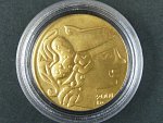 2001, Česká mincovna, zlatá medaile zlatý statér, Au 0,999, 7,78g, náklad 500 ks, etue, certifikát