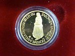 2005, Česká mincovna, zlatá medaile Božena Němcová - Babička, Au 0,999,9, 7,78g, náklad 500 ks, etue, certifikát