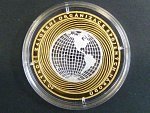 2005, Česká mincovna, zlatá medaile 60.výročí OSN, Au/AG 0,999,9, 11,57/3,4g, náklad 100 ks, č. 94