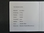 1998, Česká mincovna, zlatá medaile T.G.M. 80.let ČR, Au 0,999,9, 7,78g, náklad 500 ks, etue, certifikát