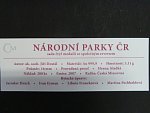 2007, Česká mincovna, zlatá medaile sada 4ks Národní parky ČR, Au 0,999,9, 4x 3,11g, náklad 200 ks, etue, certifikát