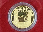 2004, Česká mincovna, zlatá medaile OH Athény, Au 0,999,9, 7,78g, náklad 500 ks, etue, certifikát