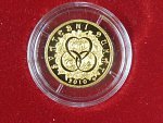 2010, Česká mincovna, zlatá medaile Svatební dukát 2010, Au 0,999,9, 3,11g, náklad 1000 ks, etue, certifikát