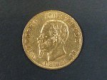 Itálie, Vittorio Emanuele II. - 20 Lire 1863
