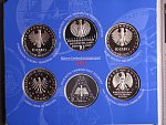 Německo, sada 6 ks.10 EUR 2009