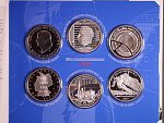 Německo, sada 6 ks.10 EUR 2010