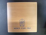 Sada mincí ČSSR 1963, náklad 350ks, číslované, 1 Kčs Ag 925/1000, 7,9g