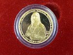 2002, Česká mincovna, zlatá medaile Leonardo da Vinci a Mona Lisa , Ag 999, 7,77g, náklad 200ks, etue, certifikát