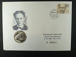 100 Kčs 1990 100.výročí narození B.Martinů, součást pamětní obálky, číslovaná