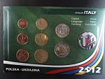 Itálie sada k ME ve fotbale 2012 - různé ročníky