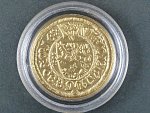 2001, Česká mincovna, zlatá medaile Dukát V. Jagellonského, Au 0,986, 3,49g, náklad 500 ks, etue, certifikát