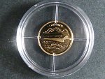 zlatá medaile z cyklu Historie letectví - Concorde, Au 0,585,9, 0,50g, etue, certifikát