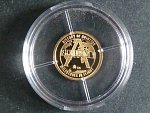 zlatá medaile z cyklu Historie letectví - Concorde, Au 0,585,9, 0,50g, etue, certifikát