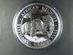 2000 Shillings 2019 - 1 Kg Ag - sloni, kvalita proof, Ag 999/1000, 1000g, etue