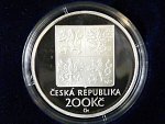 200 Kč 1998, 150. výročí F. Kmocha, certifikát, bezvadná kvalita