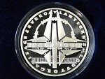 200 Kč 1999, NATO, certifikát, bezvadná kvalita