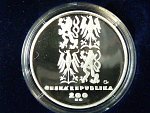 200 Kč 1999, NATO, certifikát, bezvadná kvalita