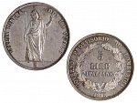 5 Lire 1848 M, N39a