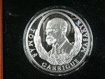 pamětní medaile 2017 T.G.Masaryk, Ag 999, 155,5g (5 OZ) , náklad 500ks, etue, certifikát