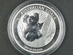 1 Dollars - 1 Oz (31,1050g)  Ag - Koala 2013, kvalita proof, Ag 999/1000, etue