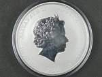 1 Dollars - 1 Oz (31,1050g)  Ag - Rok krysy 2008, kvalita proof, Ag 999/1000, etue