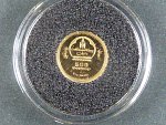 500 Togrog 2011 Saiga Tatarica Mongolica, Au 999/1000, 0,5g, průměr 11 mm