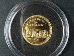 5 Dollars 2006 Stonehenge, Au 585/1000, 1,25g, průměr 13,92 mm