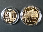 20 + 50 Euro 2005 International Day of Peace,. Au 0,900, 6,45g + 16,13g, 3914ks