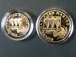 20 + 50 Euro 2005 International Day of Peace,. Au 0,900, 6,45g + 16,13g, 3914ks
