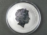 1 Dollars - 1 Oz (31,1050g)  Ag - Rok kozy 2015, kvalita proof, Ag 999/1000, etue