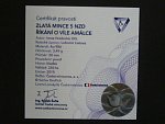 Au 5 Dollars 2015 Říkání o víle Amálce, Au 999, 3,49 g,  náklad 250 ks, etue, certifikát