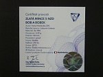 Au 5 Dollars 2015 Bob a Bobek, Au 999, 3,49 g,  náklad 250 ks, etue, certifikát