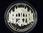 200 Kč 1996, 100. výročí České filharmonie, certifikát